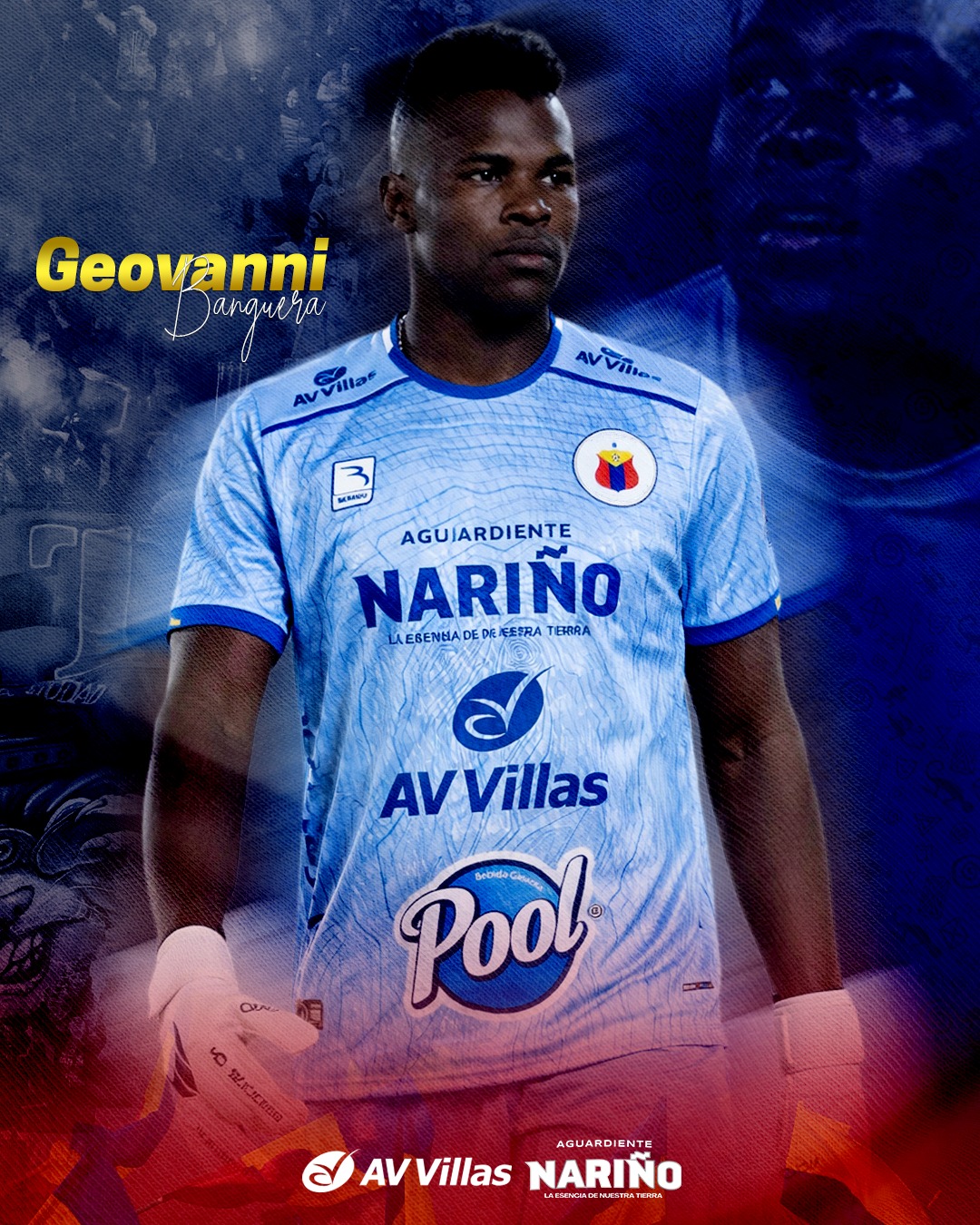 Geovanni Banguera se une al Deportivo Pasto