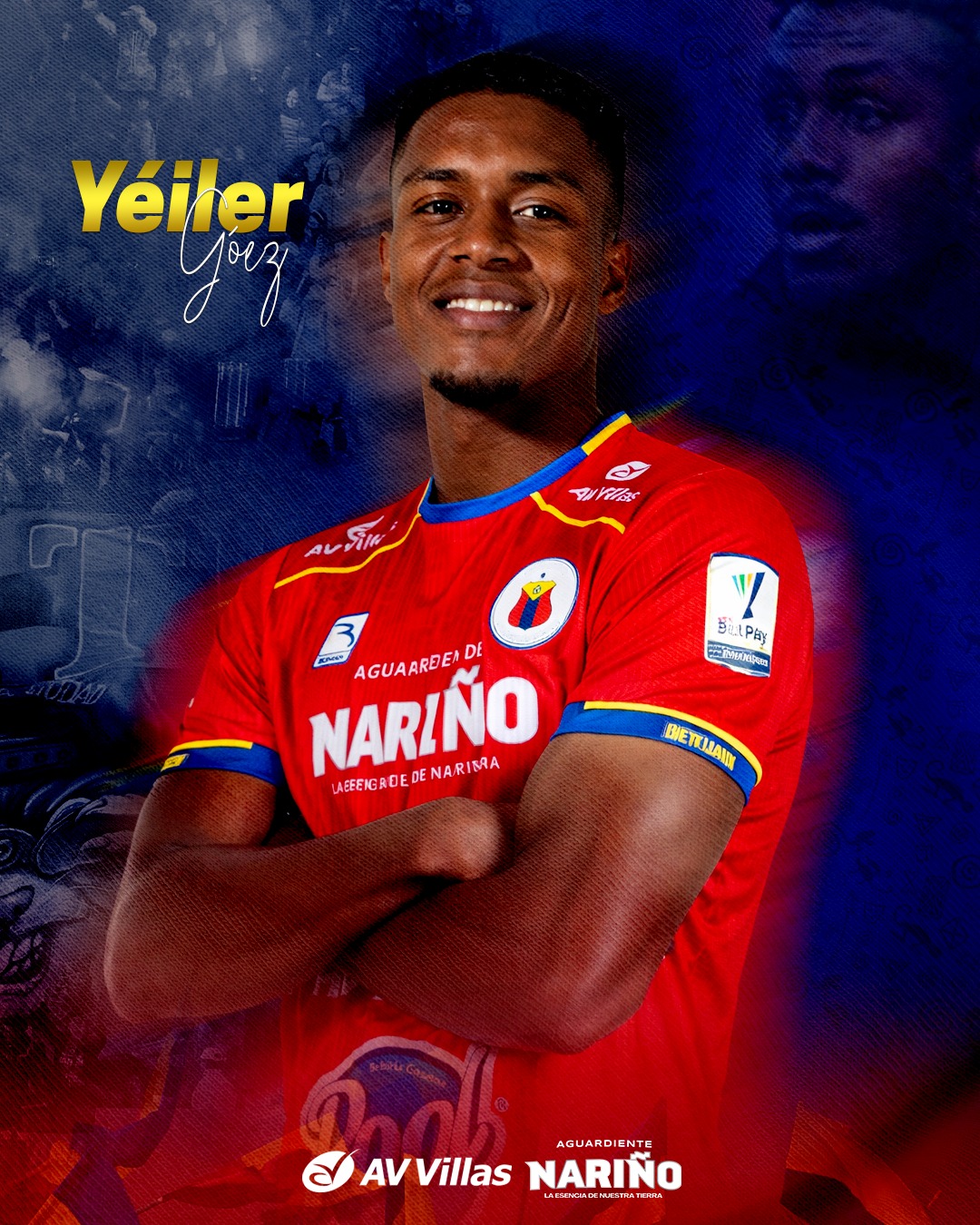 Yeiler Góez se une al Deportivo Pasto